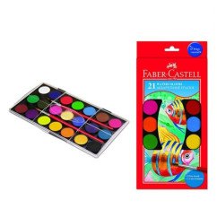 Akvarelinis dažai 12 sp.Faber-Castell