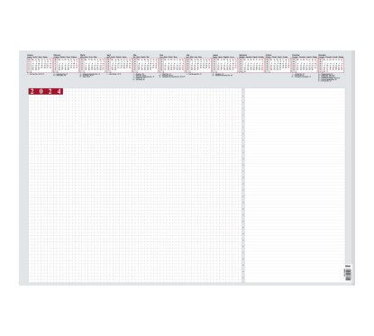 Kalendorius ant stalo A2