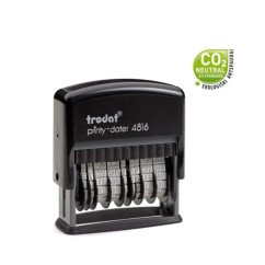 Dvigubos datos antspaudos TRODAT 4816