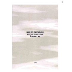Darbo sutarčių registracijos žurnalas