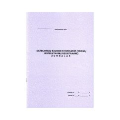 Darbuotojų saugos ir sveikatos įvadinių instruktavimų registracijos žurnalas