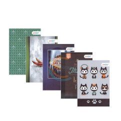 Užrašų knygutė kietas viršelis