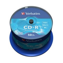Verbatim CD-R 700 MB x 100, iešmas