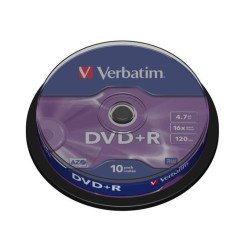 Verbatim DVD+R, iešmas