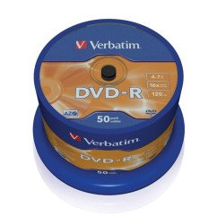 Verbatim DVD-R 4,7GB x 10, iešmas