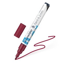 Akrilinis.žymeklis Paint-It 310 2 mm juodas