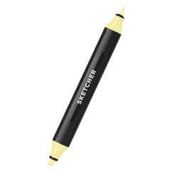 Twinmarker Sketcher brush+chisel