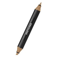 Twinmarker Sketcher brush+chisel