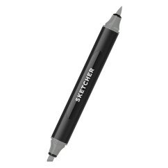 Twinmarker Sketcher brush+chisel