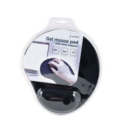 Pelės kilimėlis su gel.atrama riešams GEMBERT