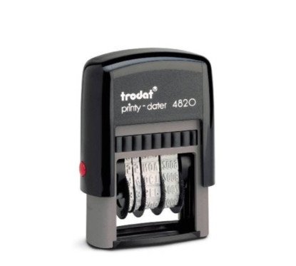 Antspaudas su data TRODAT 4820