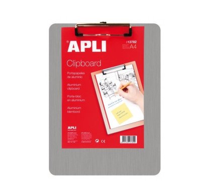 Pagrindas rašymui A4 viengub. su prispaud. aliuminis