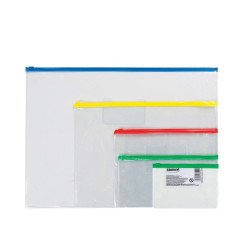 Aplankas A4 su užtrauktuku ir kišenėlė vizit.kort.