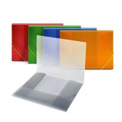 Aplankas plastikinis, su gumele