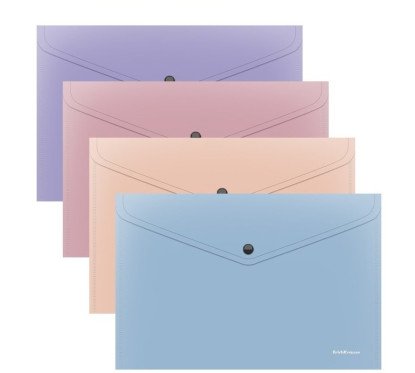 Aplankas-vokas su saga nepermatomas