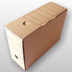 Archyvinė dėžė 12 cm A4 ruda