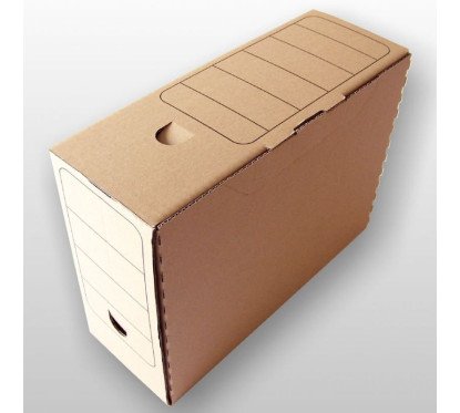 Archyvinė dėžė 12 cm A4 ruda