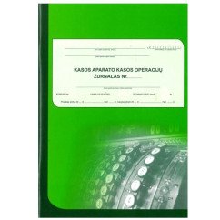 Kasos operacijų žurnalas A4 vertikalus