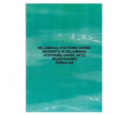 Nelaimingų atsitikimų susijusių su darbu registracijos žurnalas