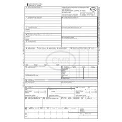 CMR važtaraščių komplektas