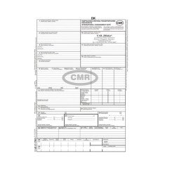 CMR važtaraščių komplektas