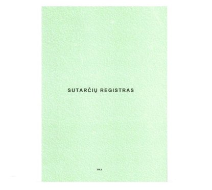 Sutarčių registras