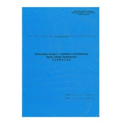 Darbuotojų saugos ir sveikatos instruktavimų darbo vietoje registravimo žurnalas