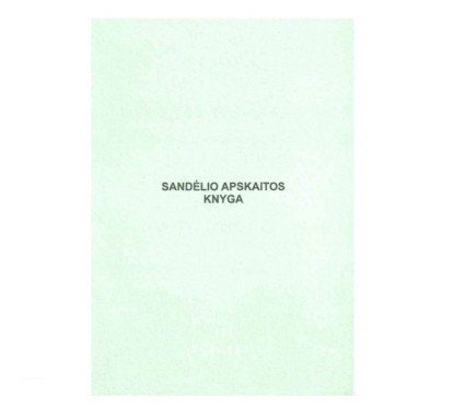 Sandelio apskaitos knyga