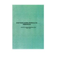 Statybos darbų žurnalo priedas F-24-F-25