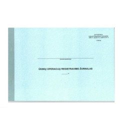 Ūkinių operacijų registravimo žurnalas, F-2 I, 36 lp.