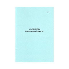 Valymo darbų registravimo žurnalas
