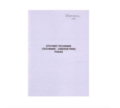 Statinio techninis pasas