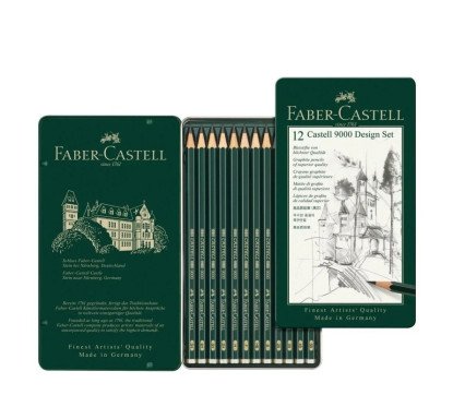 Pieštukų Castell ART9000 Design Set