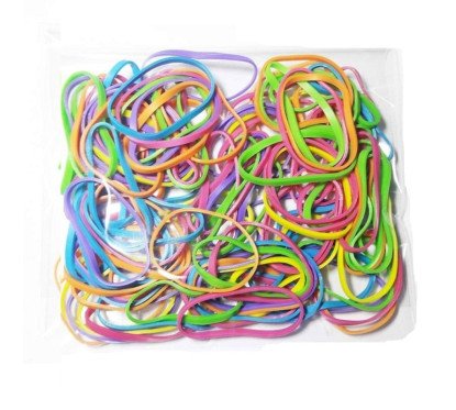 Gumelės 40mm 1000g įvairių spalvų