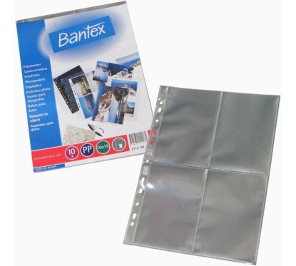 Įmautės nuotraukams A4 4vnt. 10x15cm