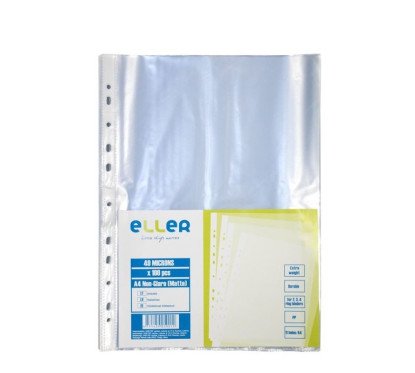 Įmautės A4 matinės.Eller, 40mic,100vnt.