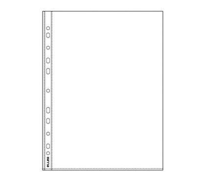 Įmautės A4 Eller, 40 mic skaidri