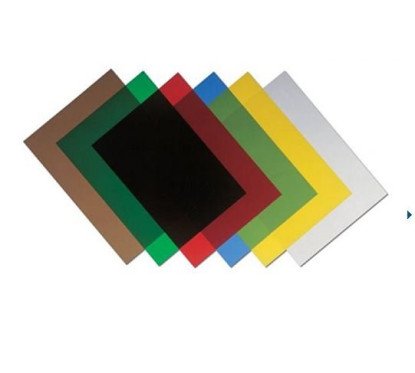 Viršelis skaidrūs spalvotas