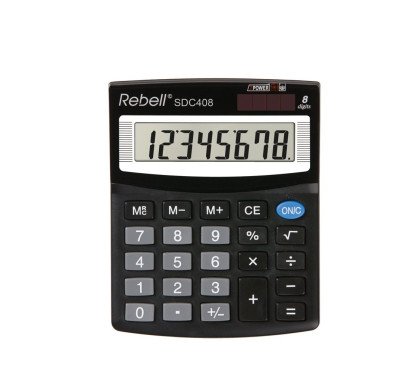 Skaičiuotuvas SDC- 408 Rebell