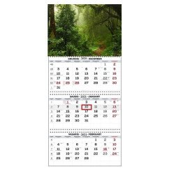 3 dalių pakabinamas kalendorius Trio