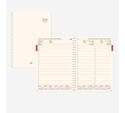 Papildas-kalendorius Timer Senator Day Spirex A4