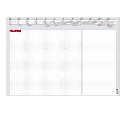 Kalendorius ant stalo A2