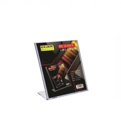 Stovelis tiesus L-formos bukletams A5 skaidr.