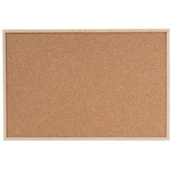 Kamštinė lenta 80 x 60 cm (mediniai rėmai)