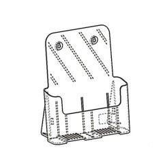 Laikiklis bukletų DISP-SA A6 pastatomas