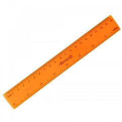 Liniuotė 20 cm spalvota nepermat.deVente