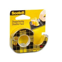 Dvipusė lipni juostelė su dėklu