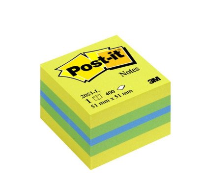 Lipnių lapelių kubas Post-it 51 x 51 Mini