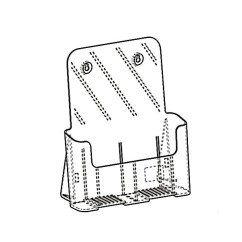 Laikiklis bukletų DISP-SA A6 pastatomas