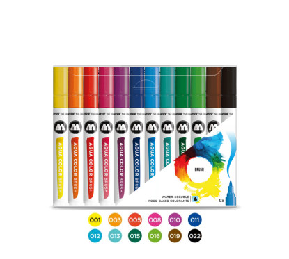 Rinkinys AQUA COLOR BRUSH BASIC SET 1